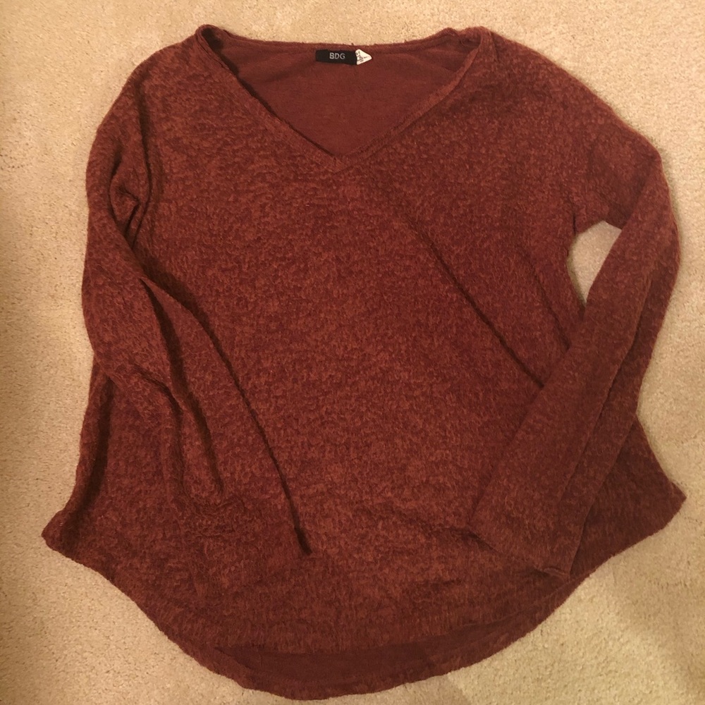 Urban Outfitters Rust Soft Long-sleeve - S
